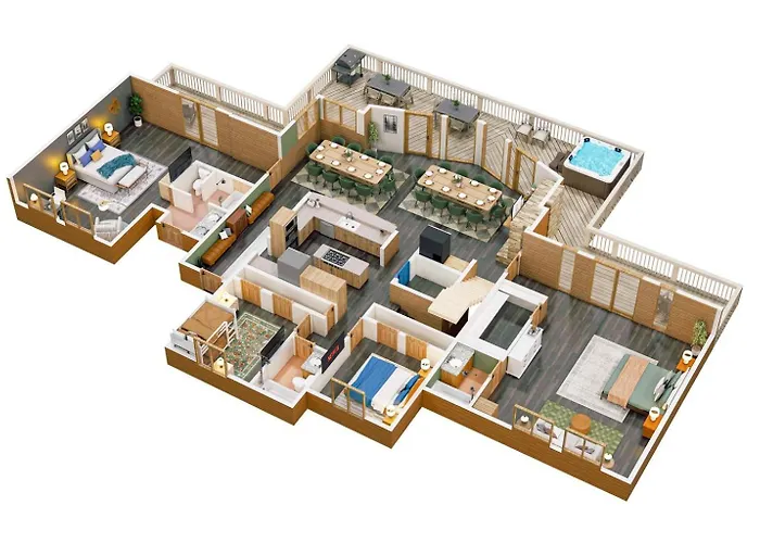 Sleeps 34 Indoor Pickleball Hot Tub & Sauna * Flagstaff